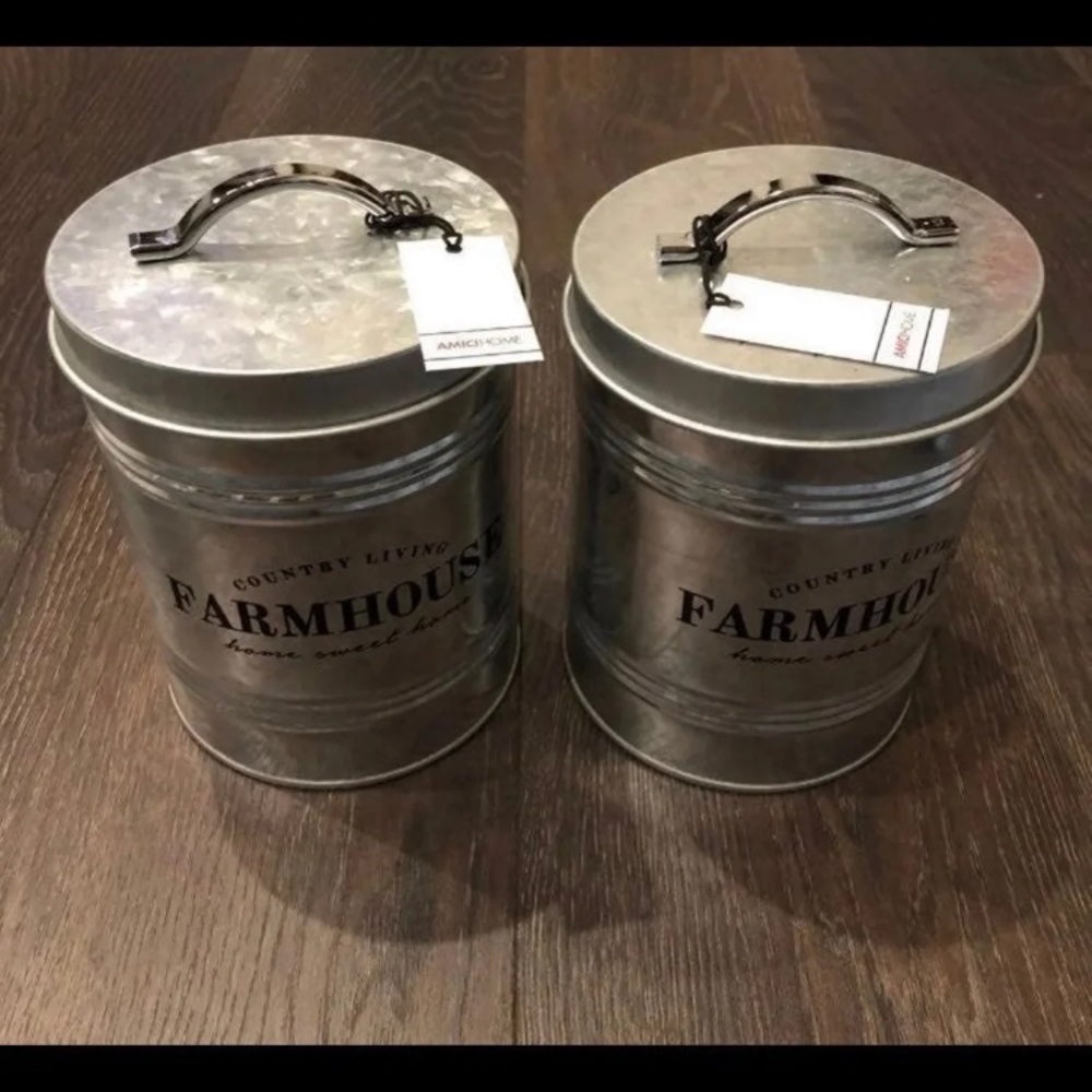 Farmhouse Amici Kitchen Canister Bundle- NEW